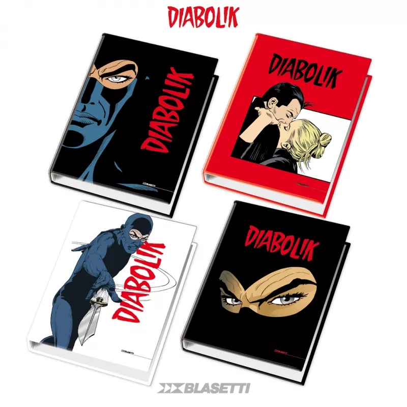 Mapa 4 prstena Blasetti A4 (26×32) Diabolik