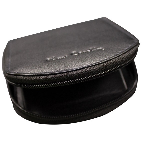 Novčanik za sitan novac kožni unisex Pierre Cardin (potkova) crni