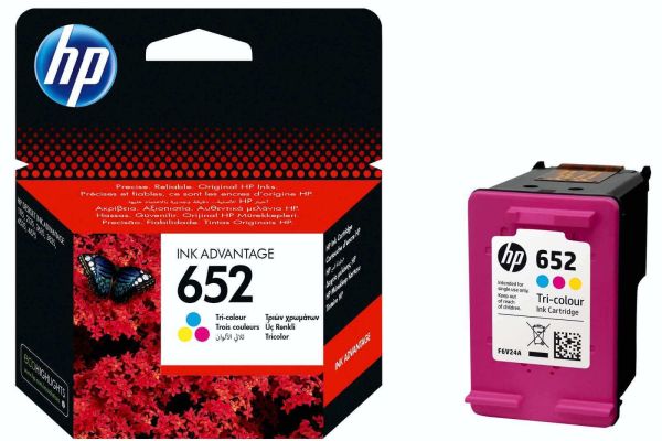 Tinta HP No.652 F6V24AE Tri-Colour