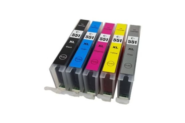 Zamjenska tinta za CANON 551XL crna