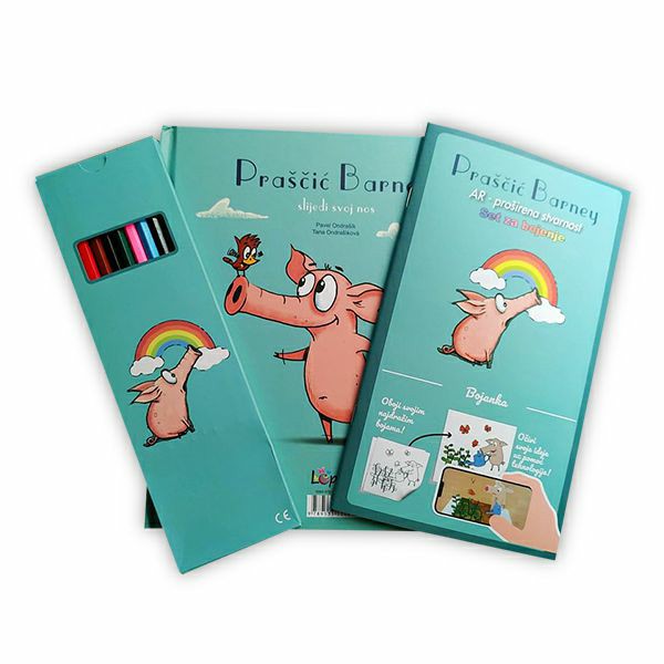 Praščić Barni slijedi svoj nos