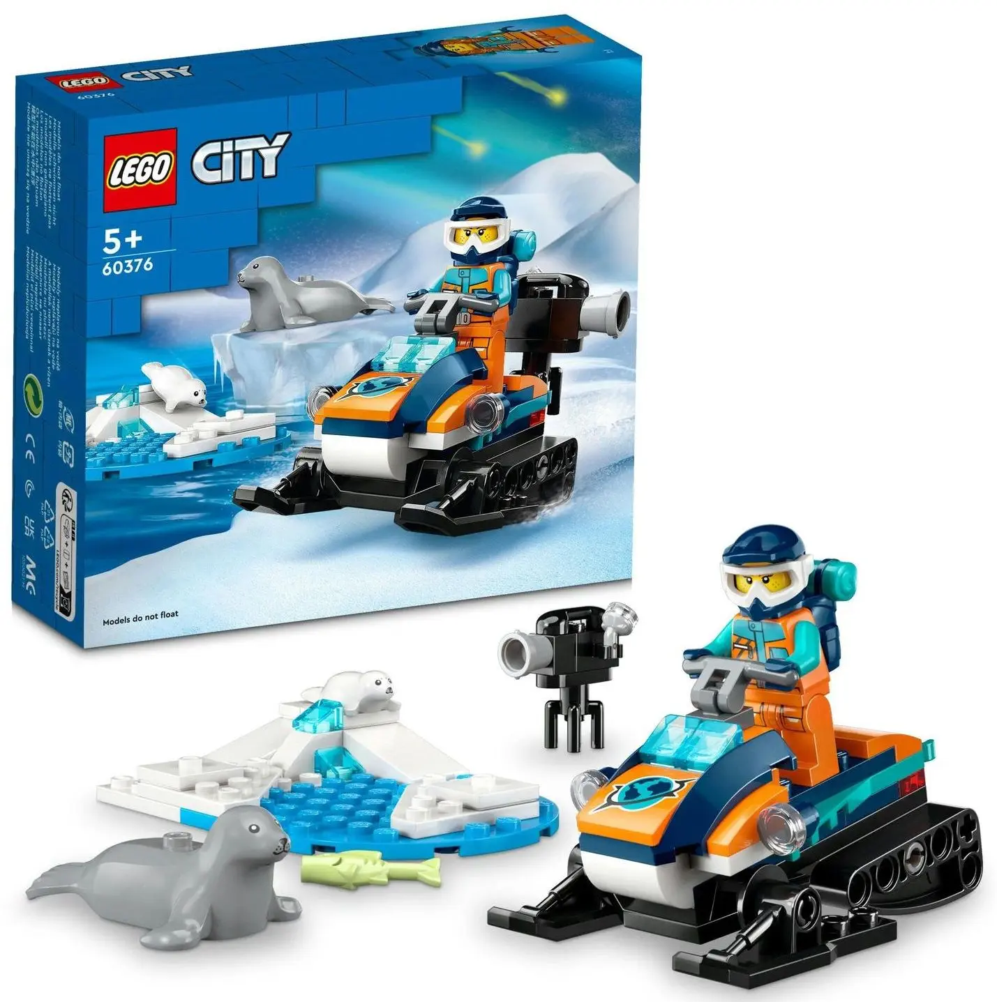 Lego City - Arktičke motorne sanjke 60376